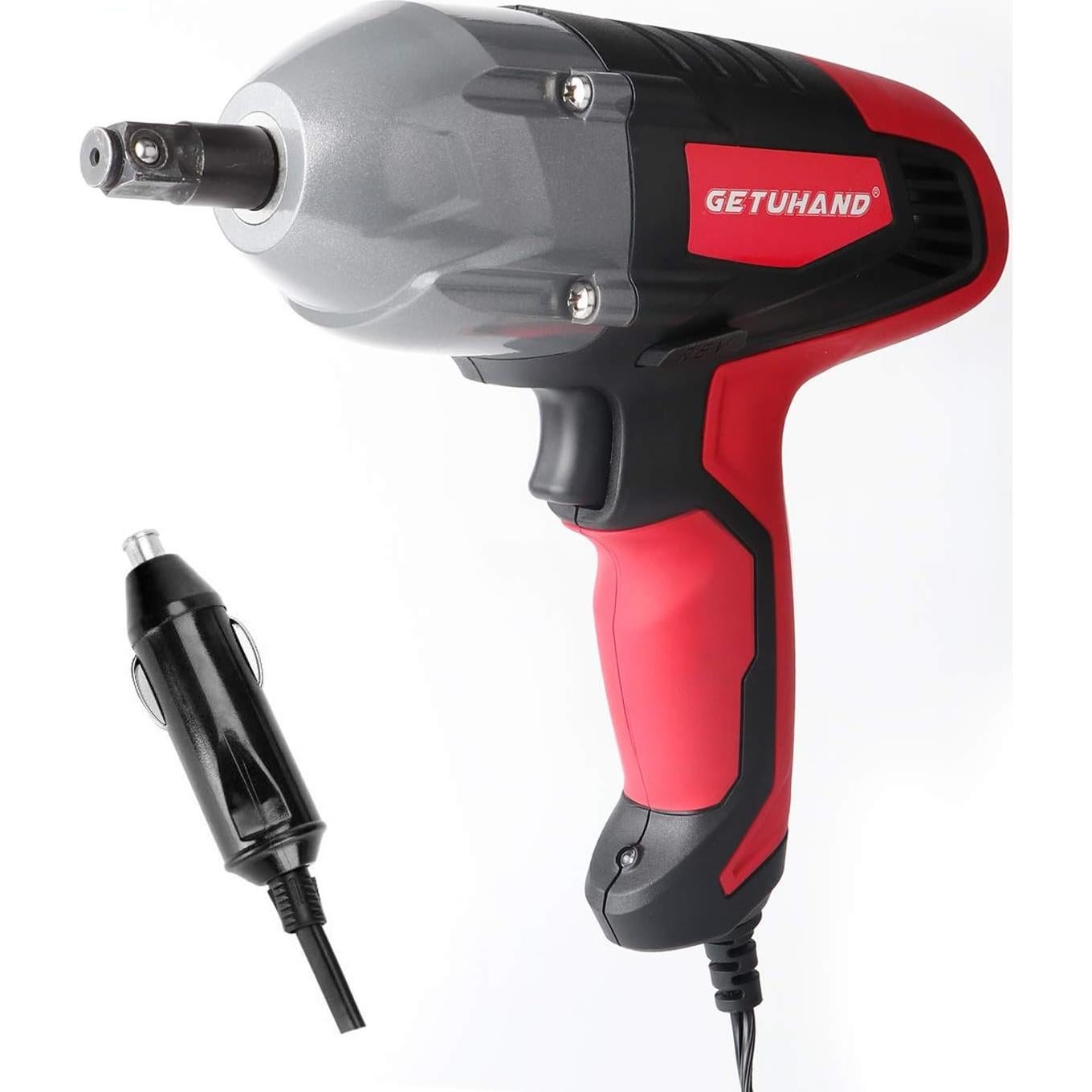 Llave de Impacto Eléctrica GETUHAND 12V 400N.m Portátil