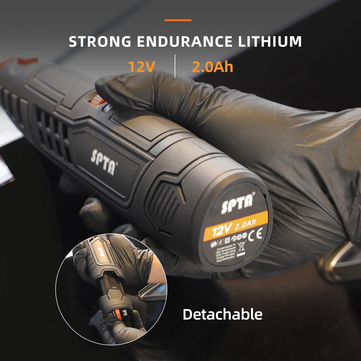 Herramienta Rotativa Inalámbrica SPTA 12V 8000-25000 RPM con Accesorios