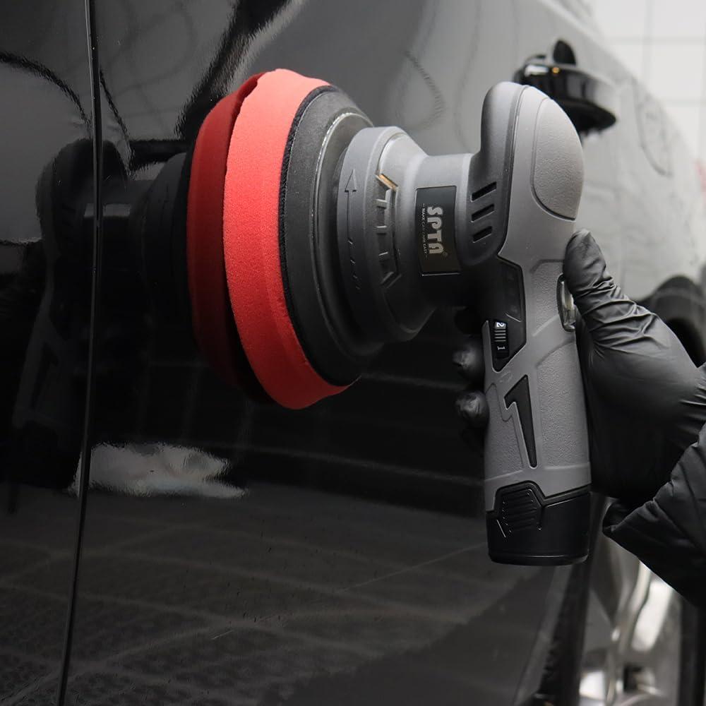 Pulidora Inalámbrica SPTA 12V con 2 Baterías y Kit