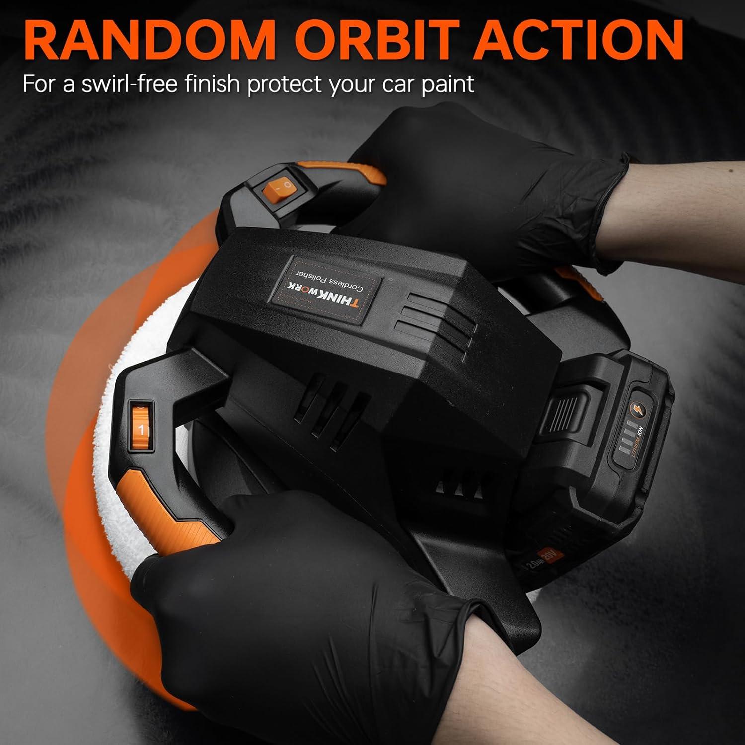 Pulidora THINKWORK W6132 Inalámbrica 20V 10" 6 Velocidades