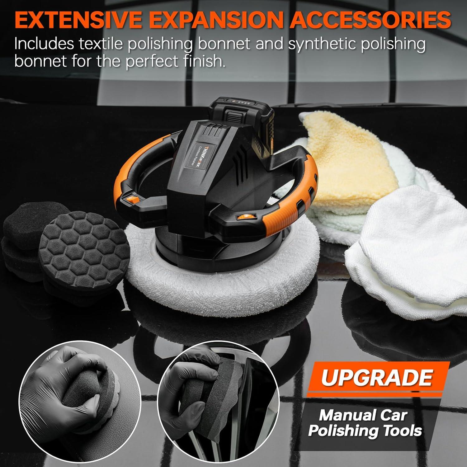 Pulidora THINKWORK W6132 Inalámbrica 20V 10" 6 Velocidades