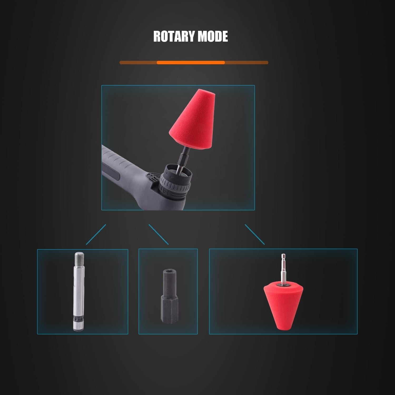 Pulidora Mini Inalámbrica SPTA LP105 12V con Baterías