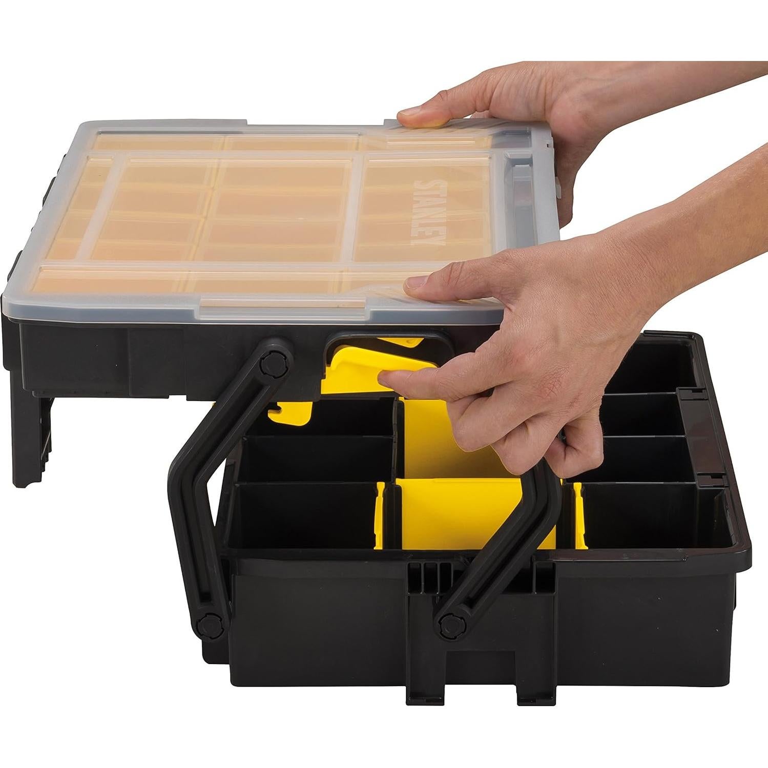 Caja Organizadora STANLEY STST14028 MultiNivel 16 Compartimentos