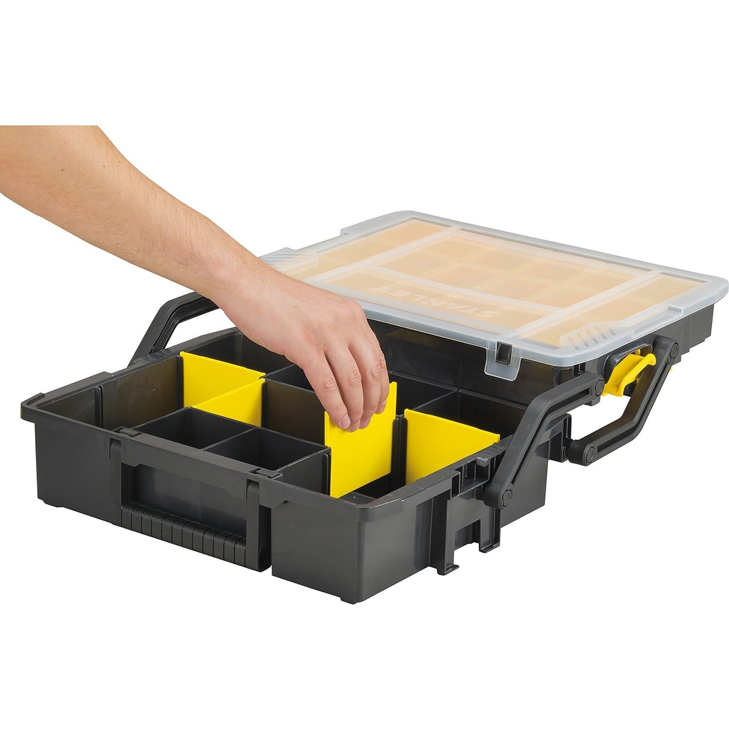 Caja Organizadora STANLEY STST14028 MultiNivel 16 Compartimentos