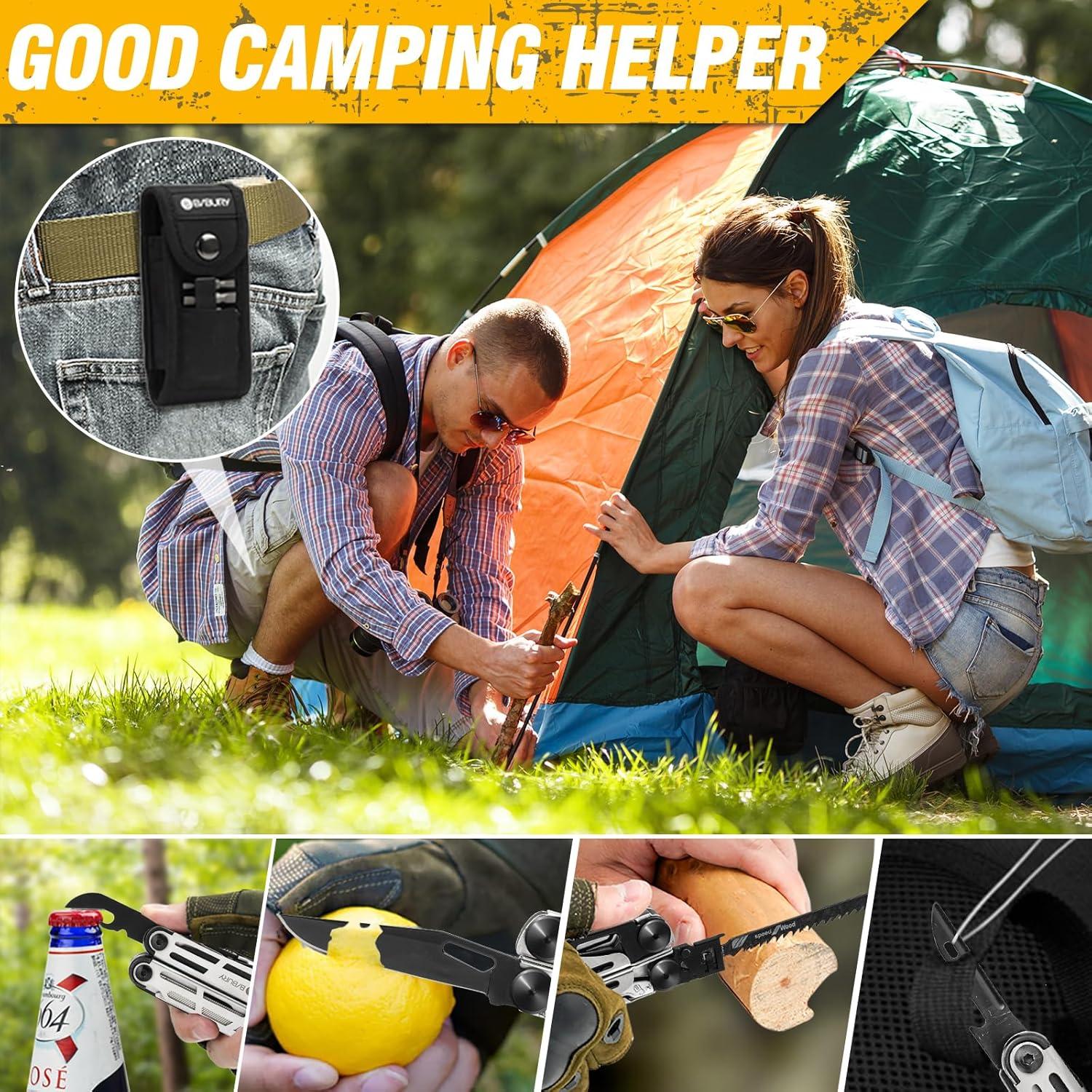 Multiherramienta BIBURY 31 en 1 Plegable con Accesorios