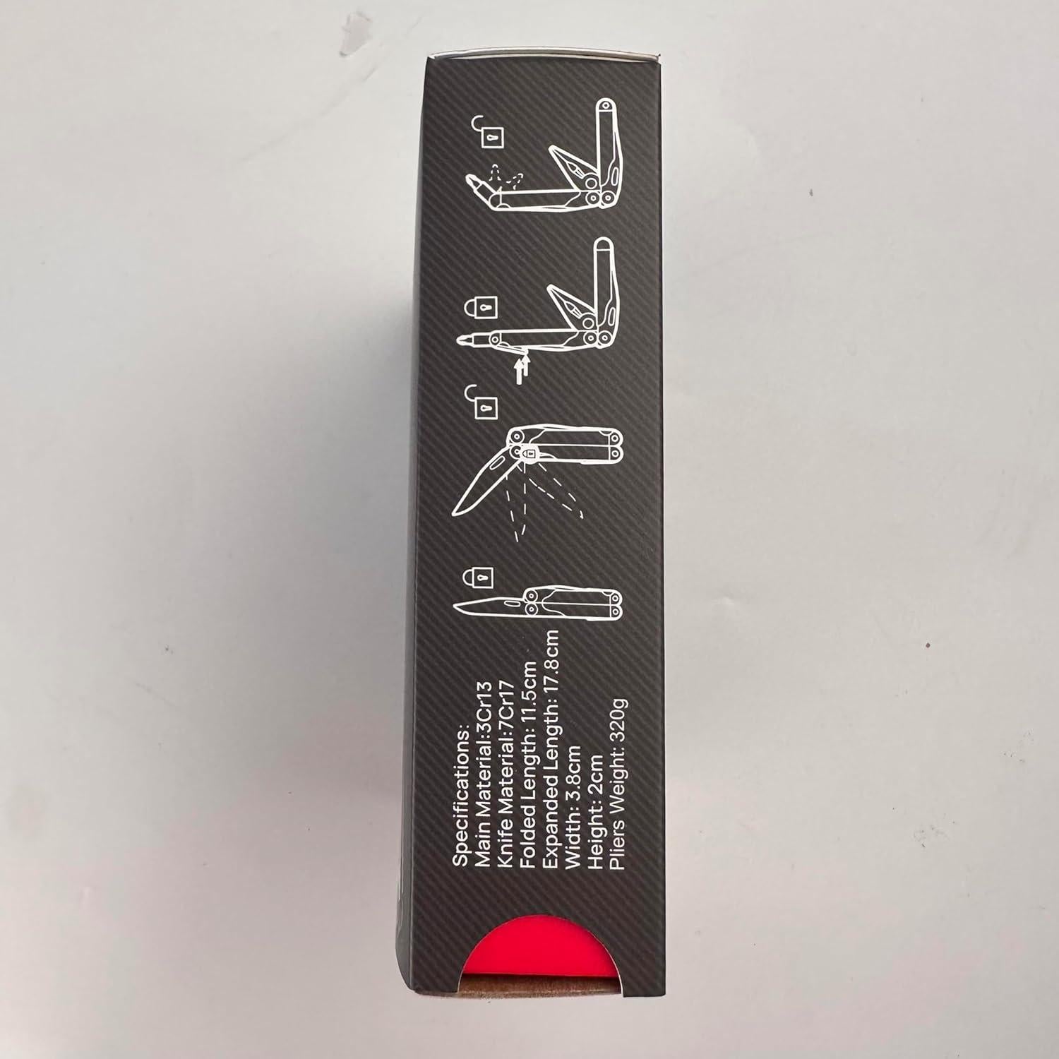 Multiherramienta BIBURY 31 en 1 Plegable con Accesorios