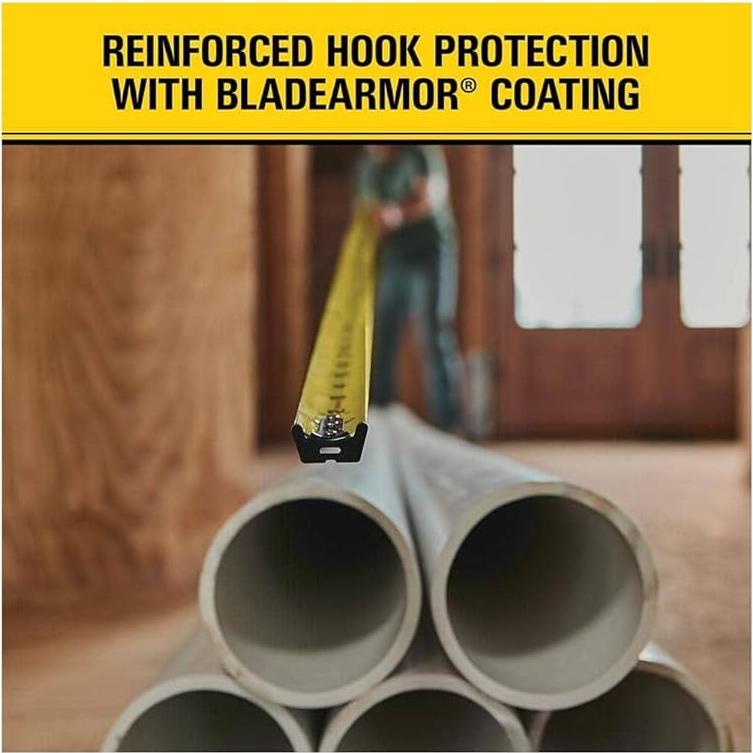 Cinta Métrica Stanley FatMax 7.6 m con Bloqueo y Gancho