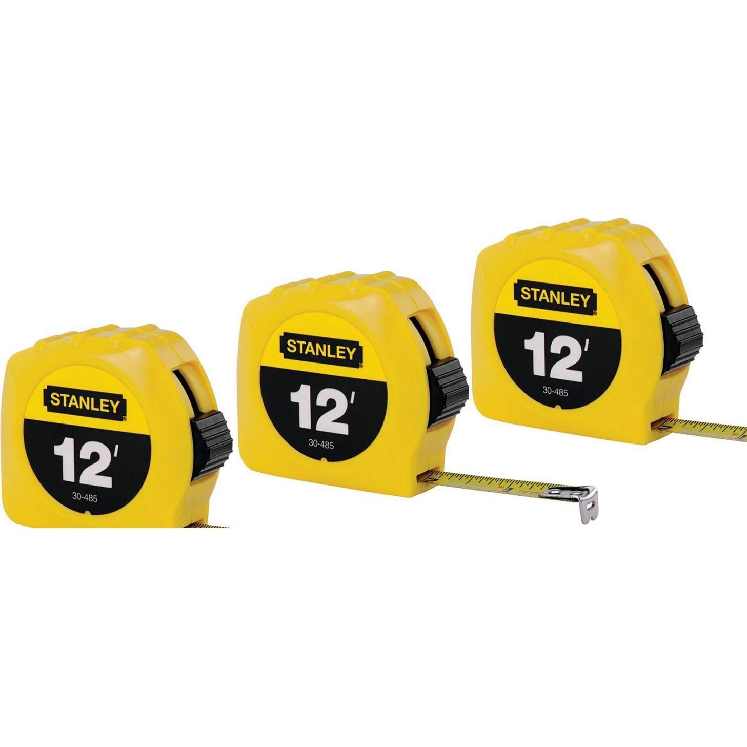 Regla de Cinta Stanley 30-485 3,66 m  Hoja Alta Visibilidad
