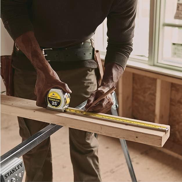 Cinta Métrica Stanley 3.7m x 1.27cm PowerLock Acero