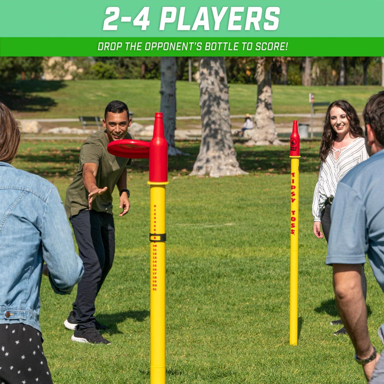 Juego de Tipsy Toss GoSports - Jardín - Incluye 6 piezas