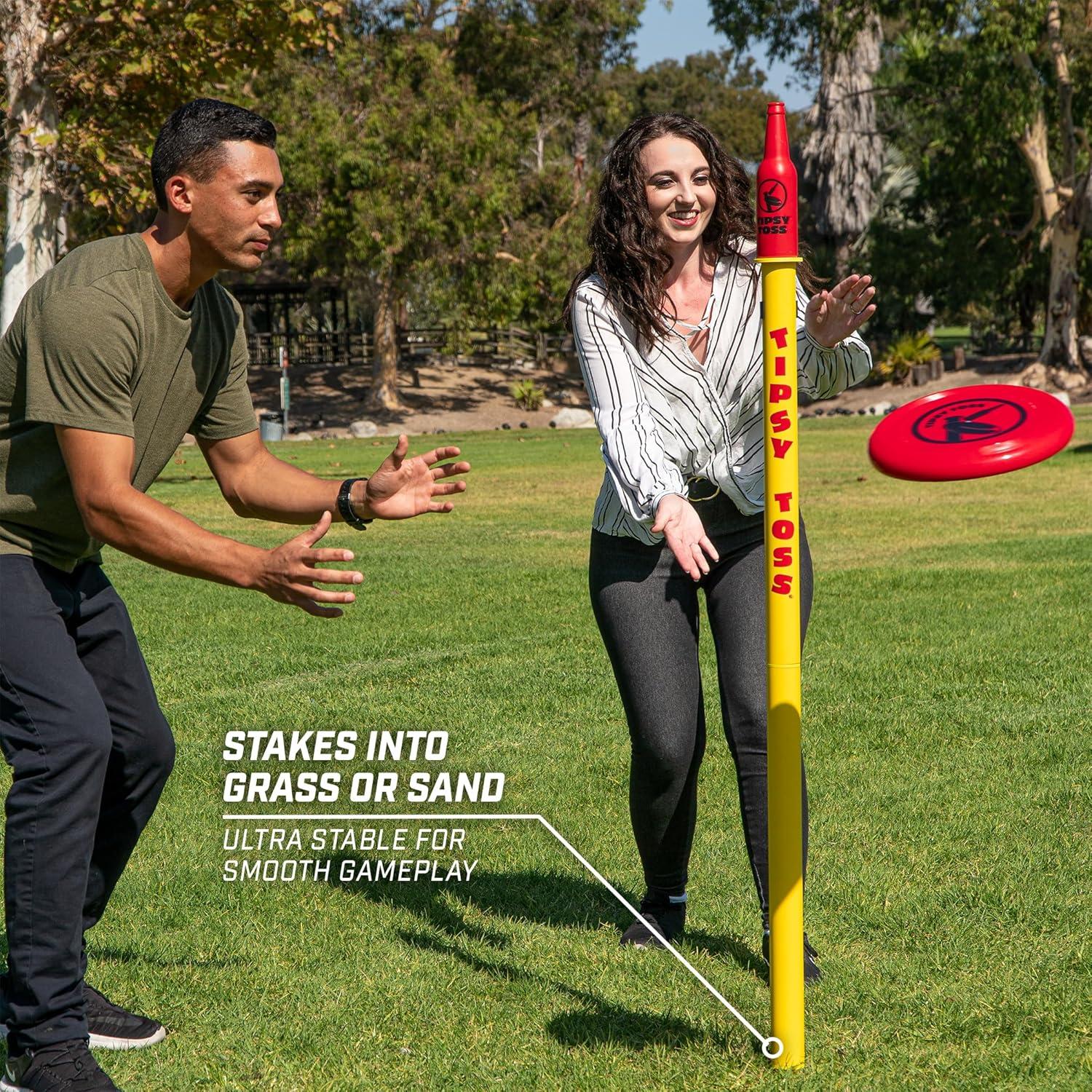 Juego de Tipsy Toss GoSports - Jardín - Incluye 6 piezas