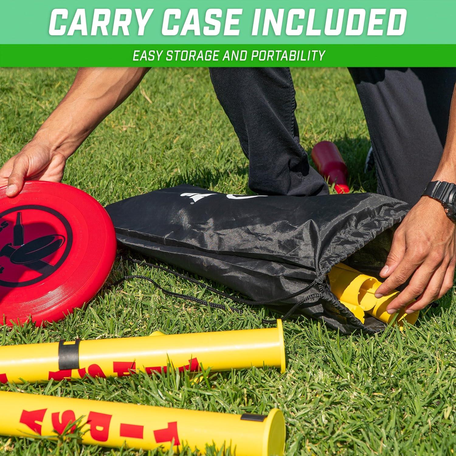 Juego de Tipsy Toss GoSports - Jardín - Incluye 6 piezas