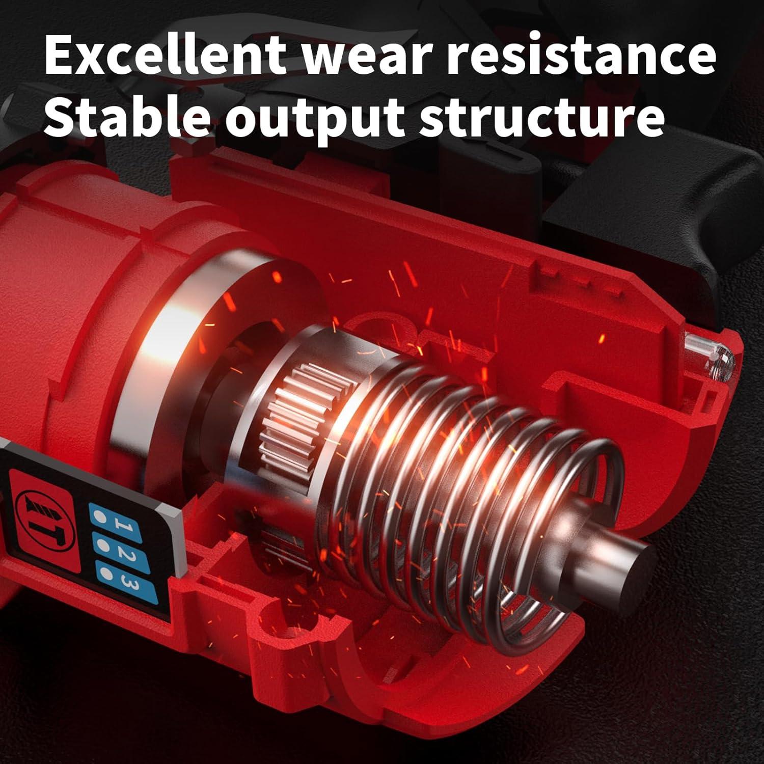Destornillador de Impacto Inalámbrico NAWIN 16.8V 140Nm