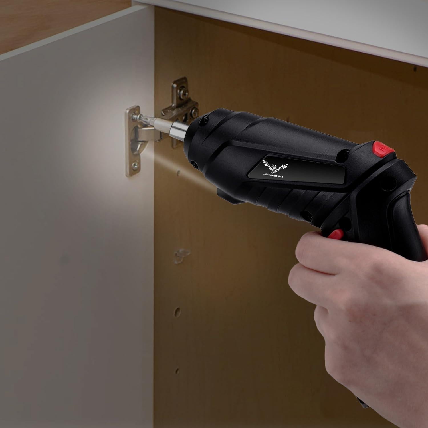 Destornillador eléctrico JENABOM 8 en 1 3.6V recargable