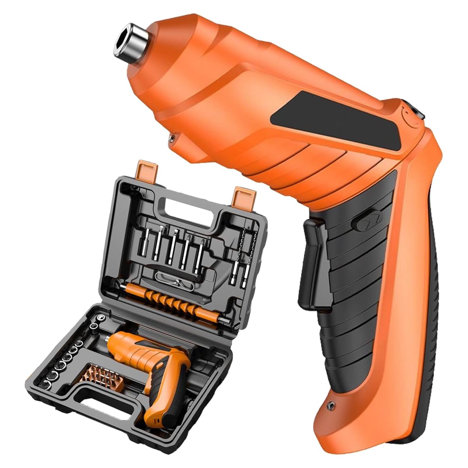 Destornillador Inalámbrico Tsisixia 3.6V 47 Accesorios