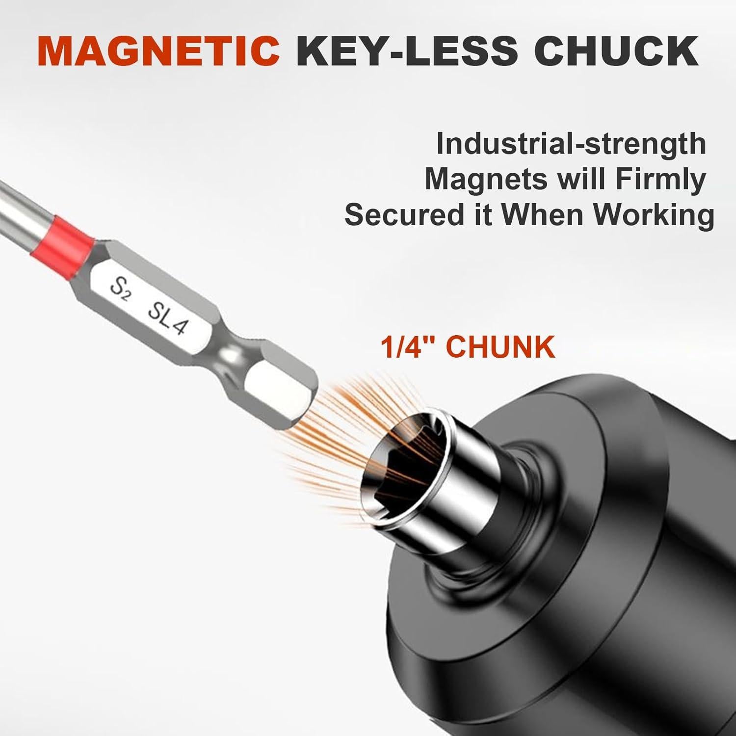 Destornillador Inalámbrico Tsisixia 3.6V 47 Accesorios