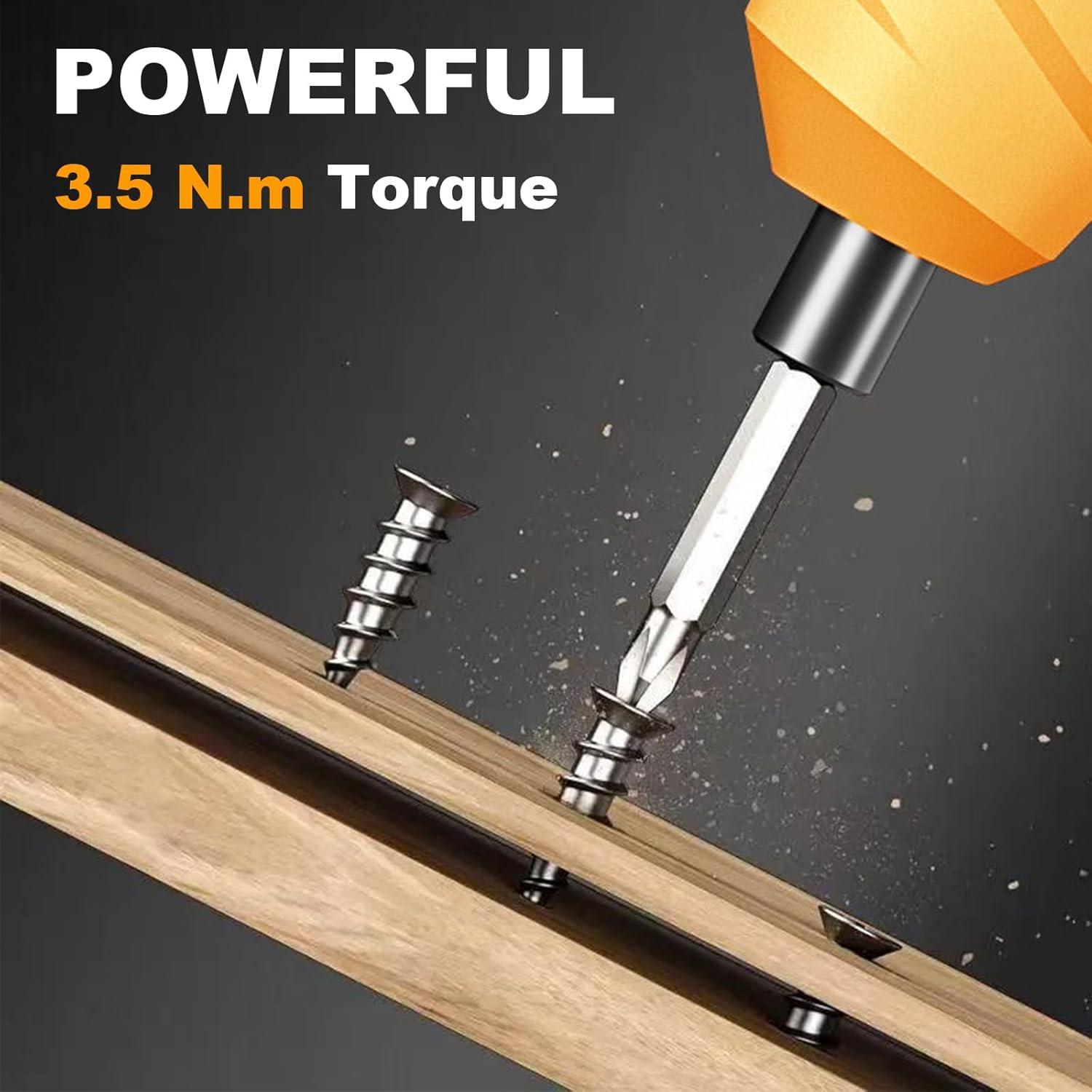 Destornillador Inalámbrico Tsisixia 3.6V 47 Accesorios