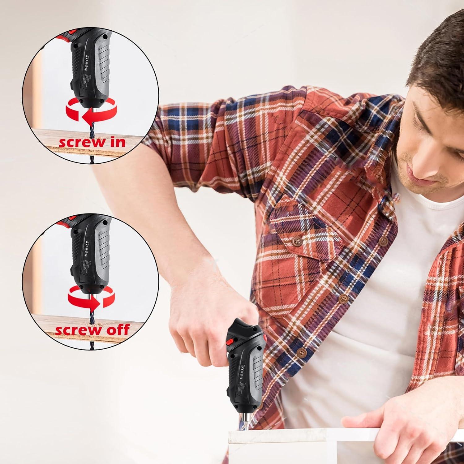 Destornillador eléctrico JENABOM 47 en 1 3.6V con LED