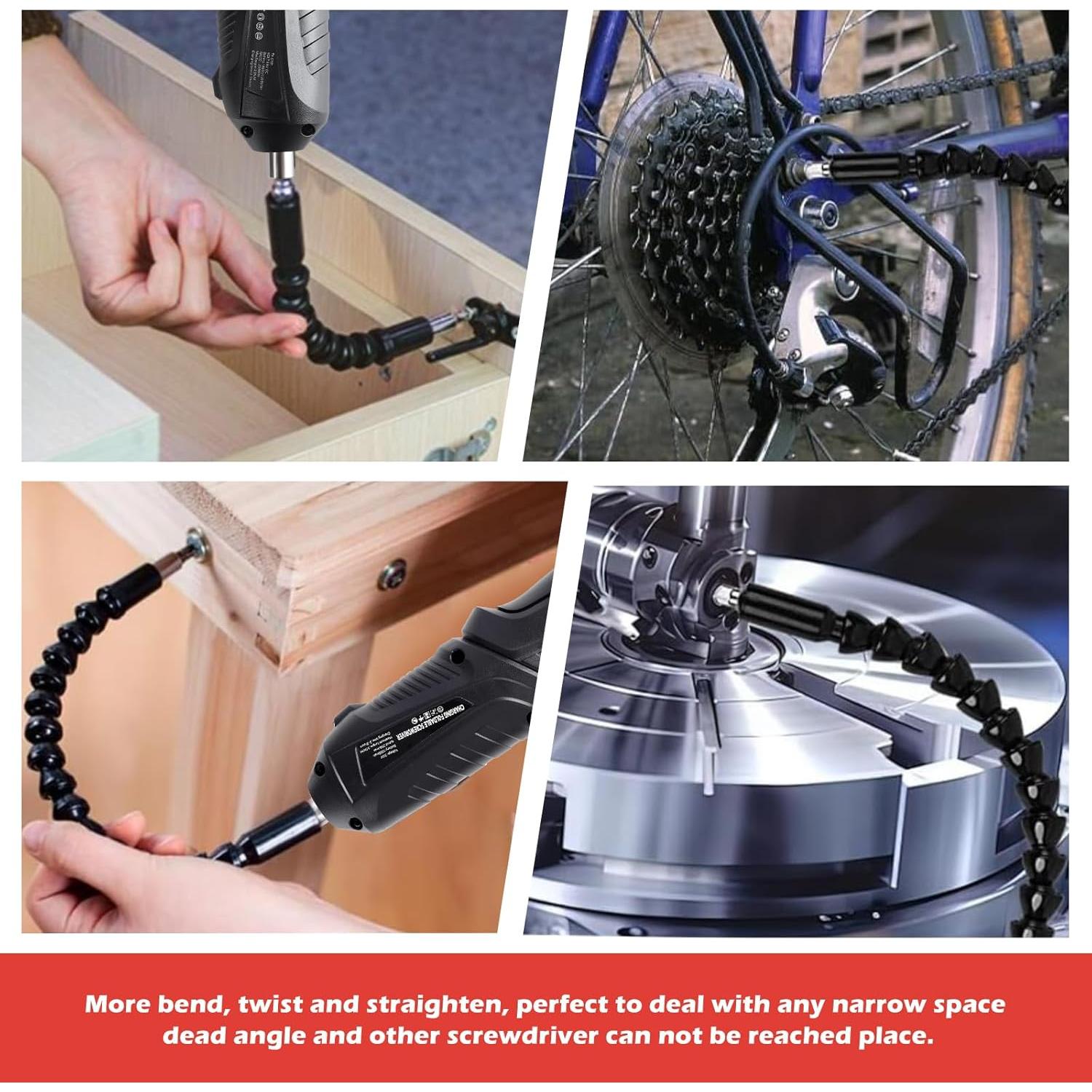 Destornillador eléctrico JENABOM 47 en 1 3.6V con LED