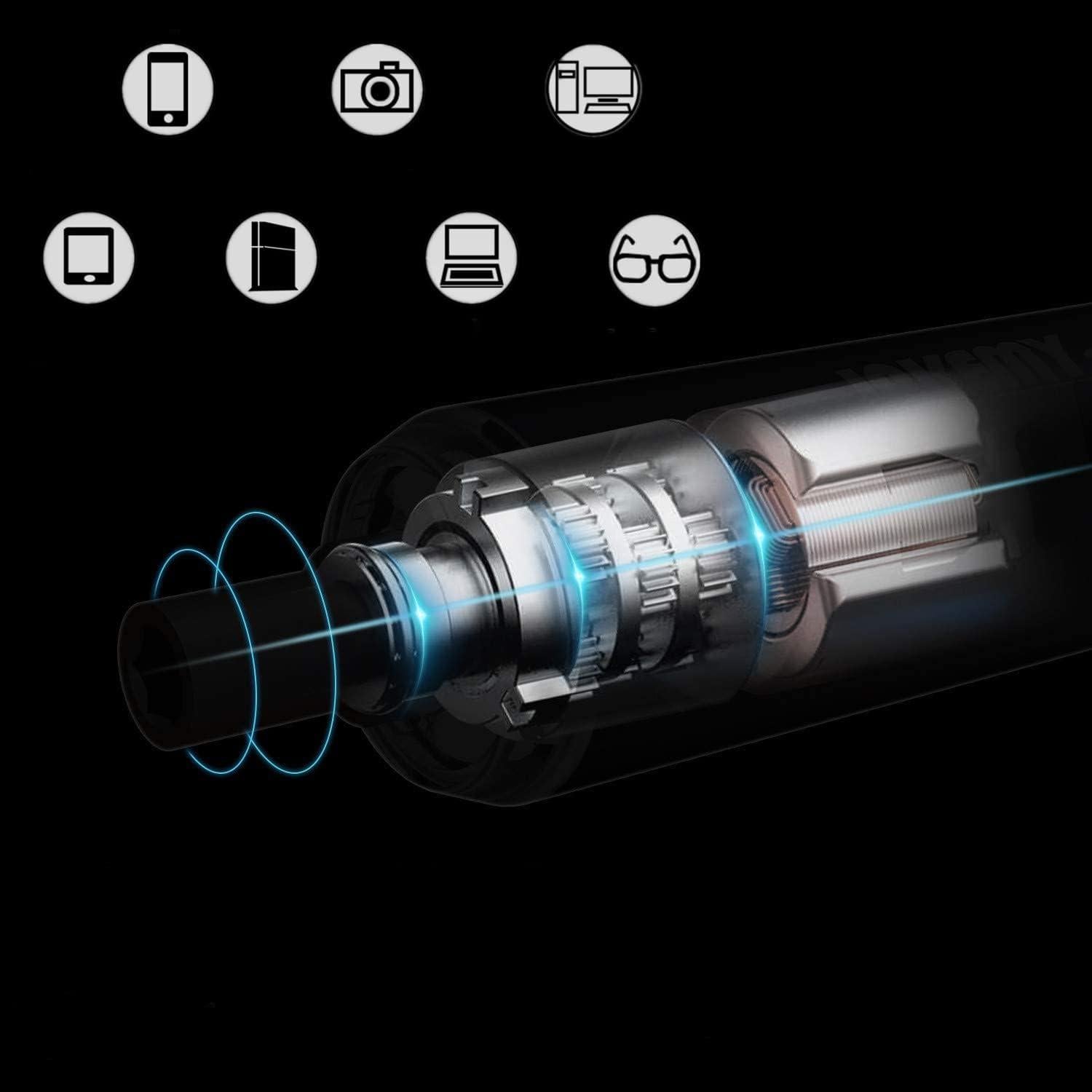 Destornillador eléctrico JAKEMY 61 en 1 recargable con LED