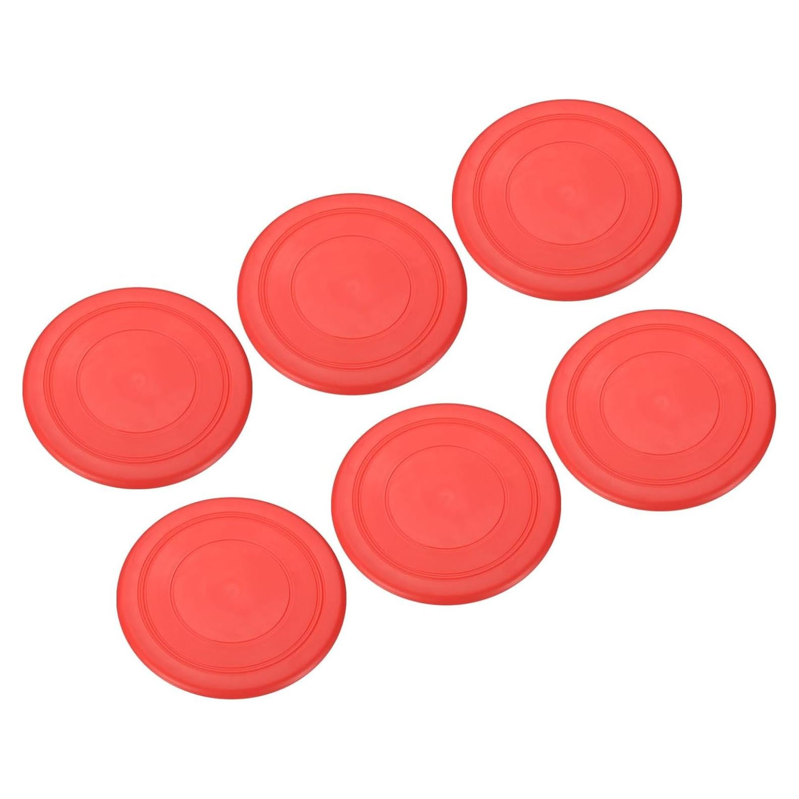 Disco Volador PATIKIL 17.8 cm Rojo Impermeable para Juegos