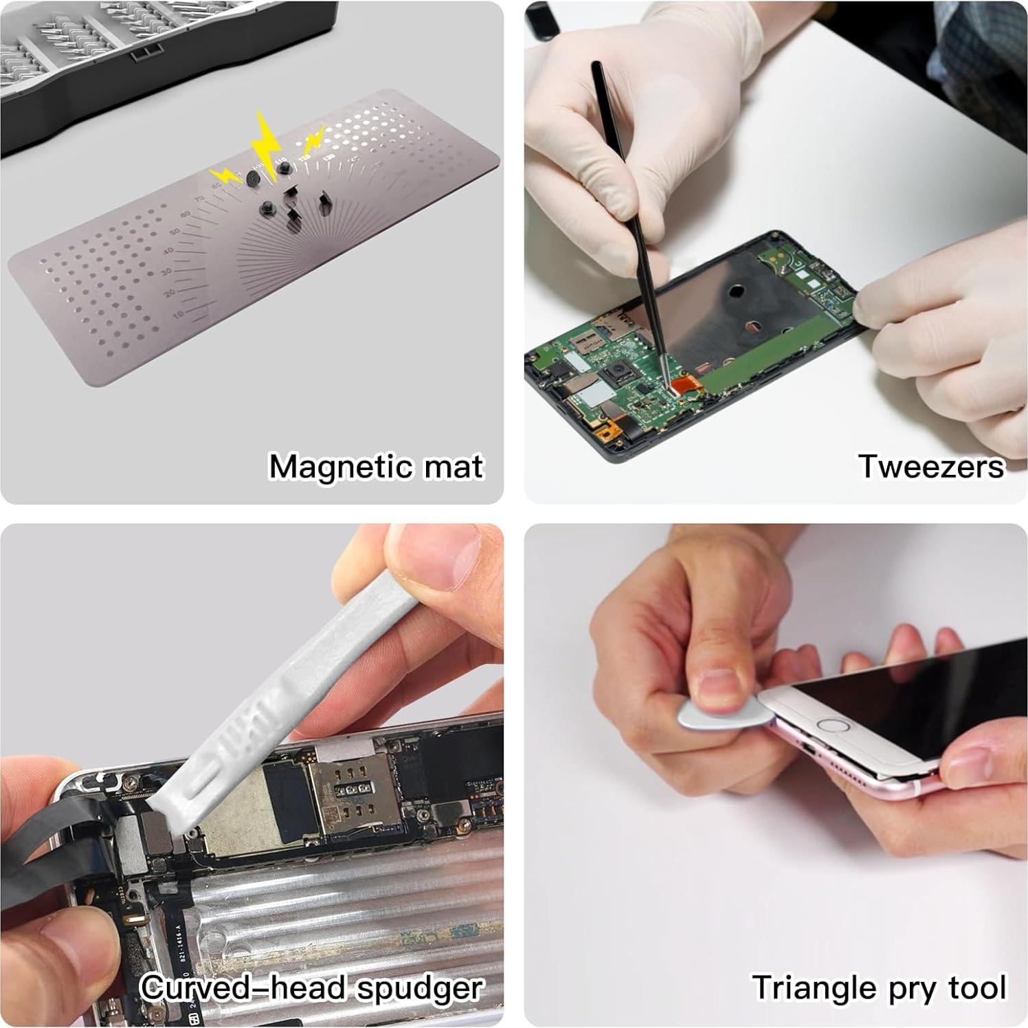 Destornillador Eléctrico Toolendary 55 en 1 Recargable Azul