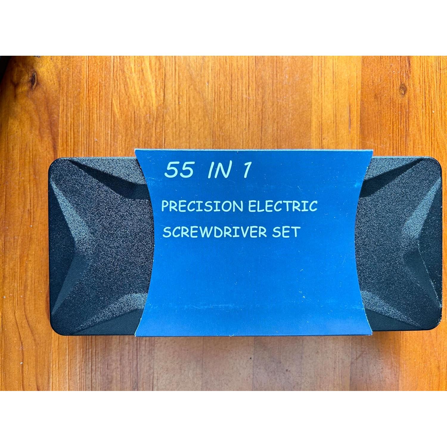 Destornillador Eléctrico Toolendary 55 en 1 Recargable Azul