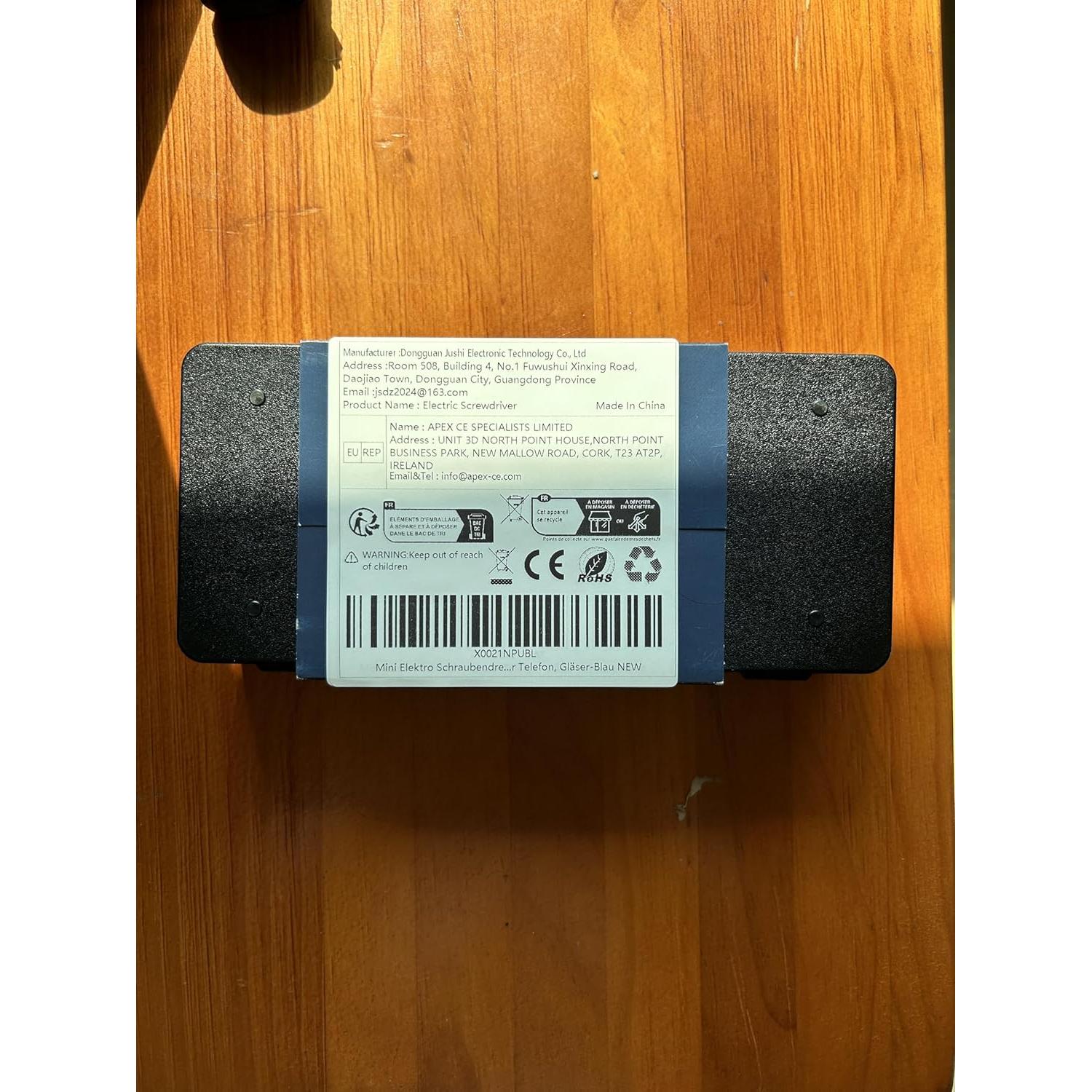 Destornillador Eléctrico Toolendary 55 en 1 Recargable Azul