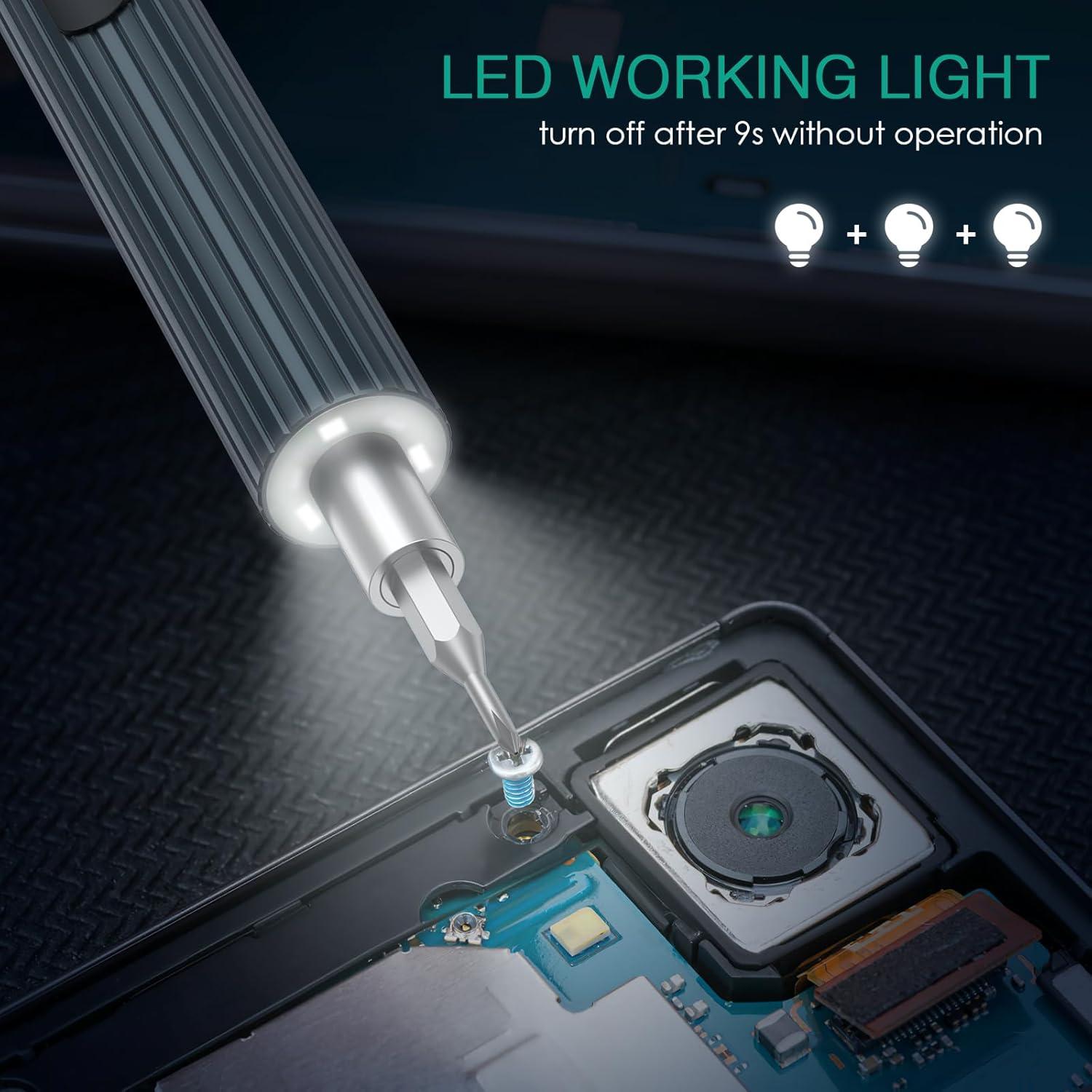 Destornillador Eléctrico ORIA 52 en 1 Mini Inalámbrico