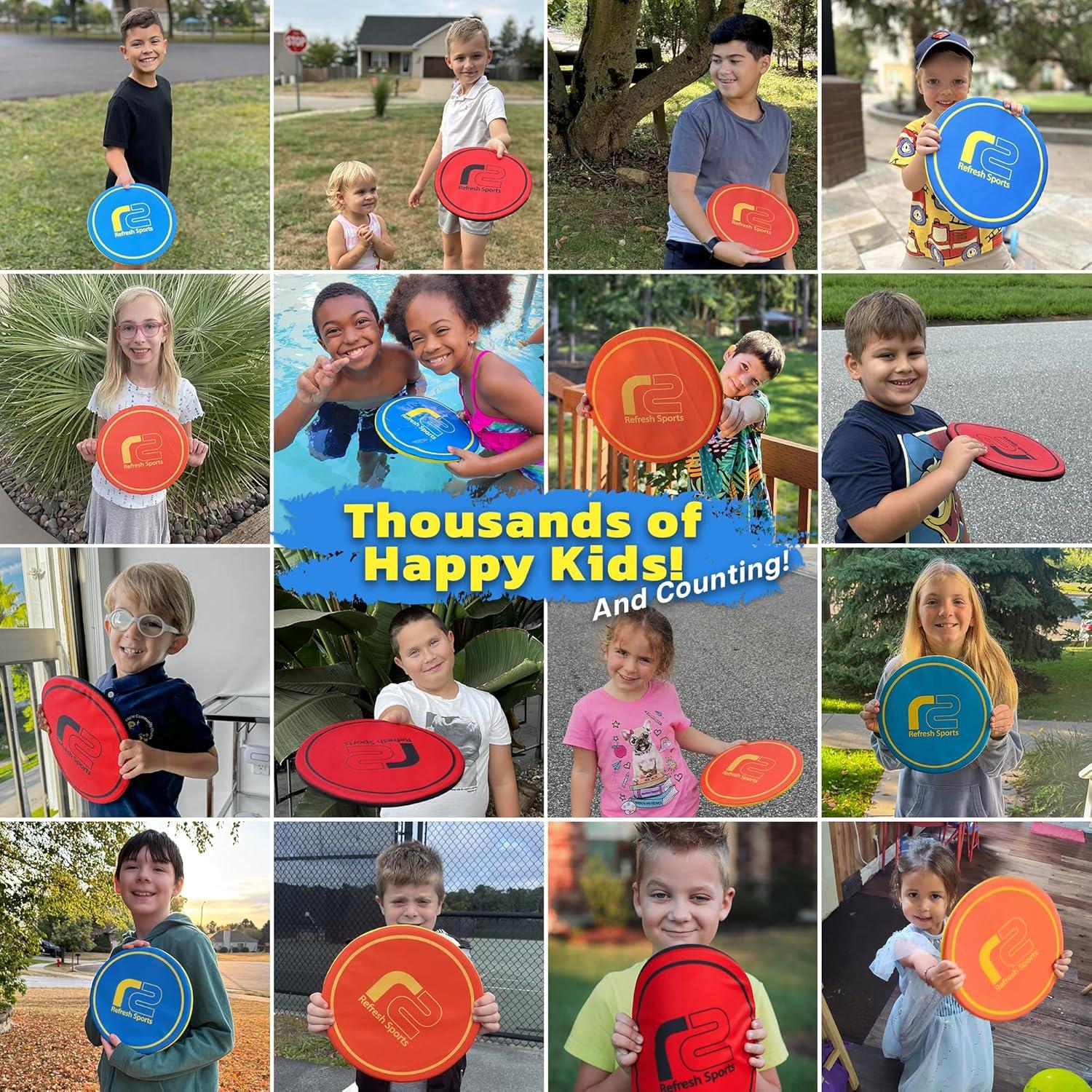 Disco Volador Suave Refresh Sports ST5031 - Juguete Seguro