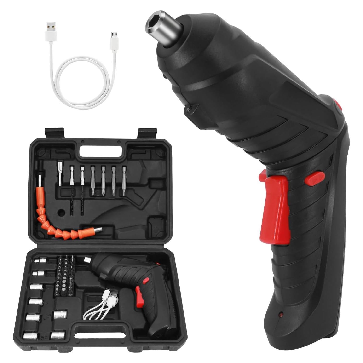 Destornillador Eléctrico Recargable SENXINGYAN 3.6V 47 Acc.