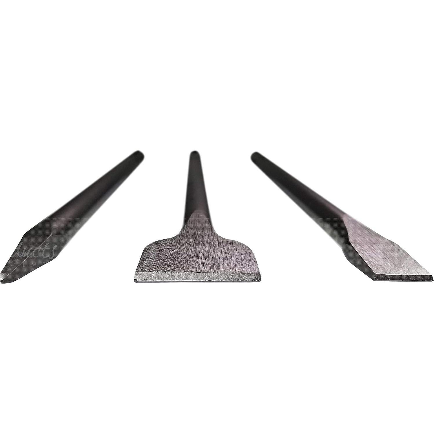 Juego de Puntas y Cinceles SDS+ Makita 3 Piezas para Demolición