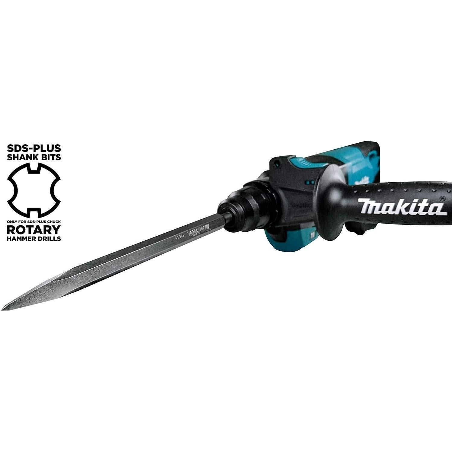 Juego de Puntas y Cinceles SDS+ Makita 3 Piezas para Demolición