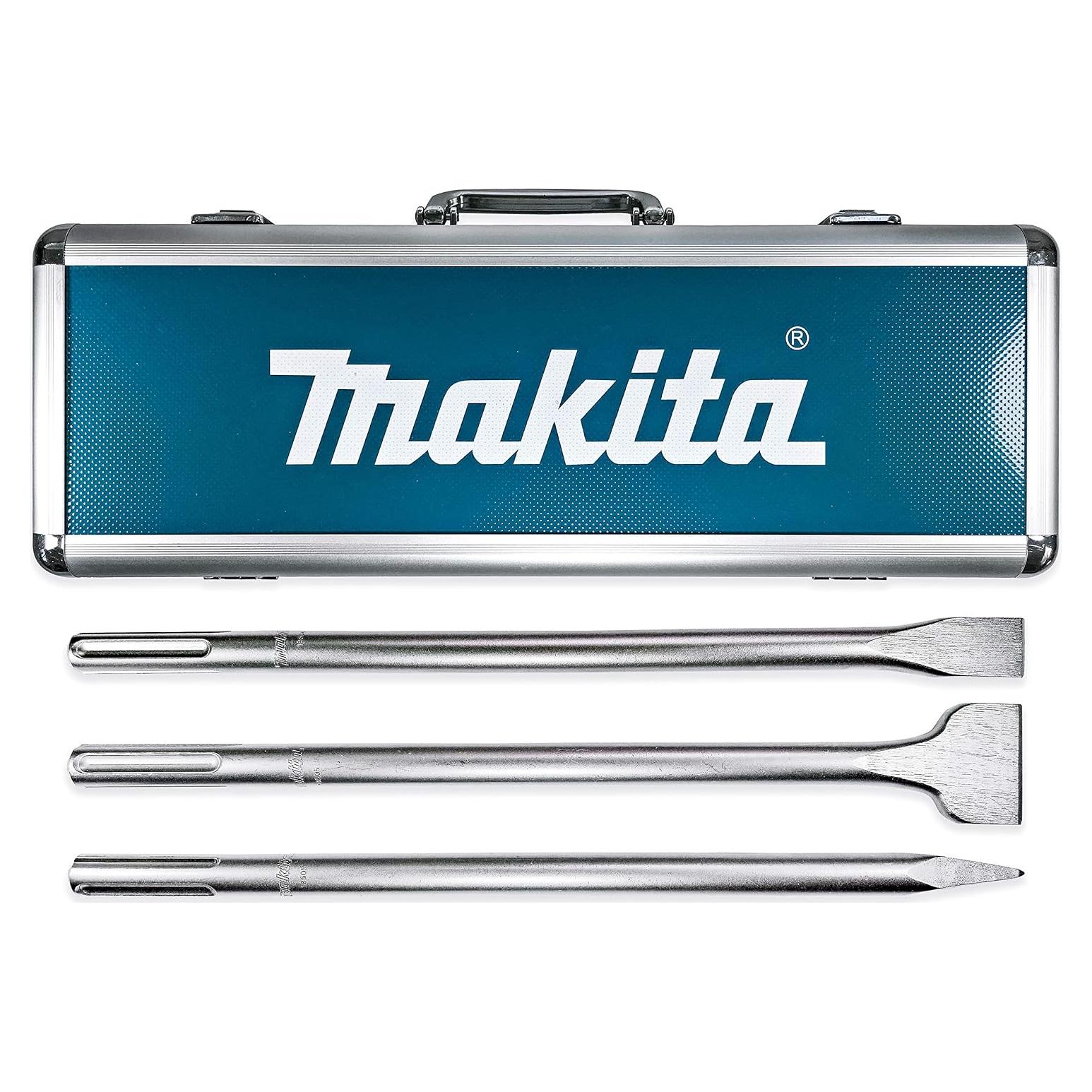 Juego de Puntas y Cinceles SDS-Max Makita 3 Piezas