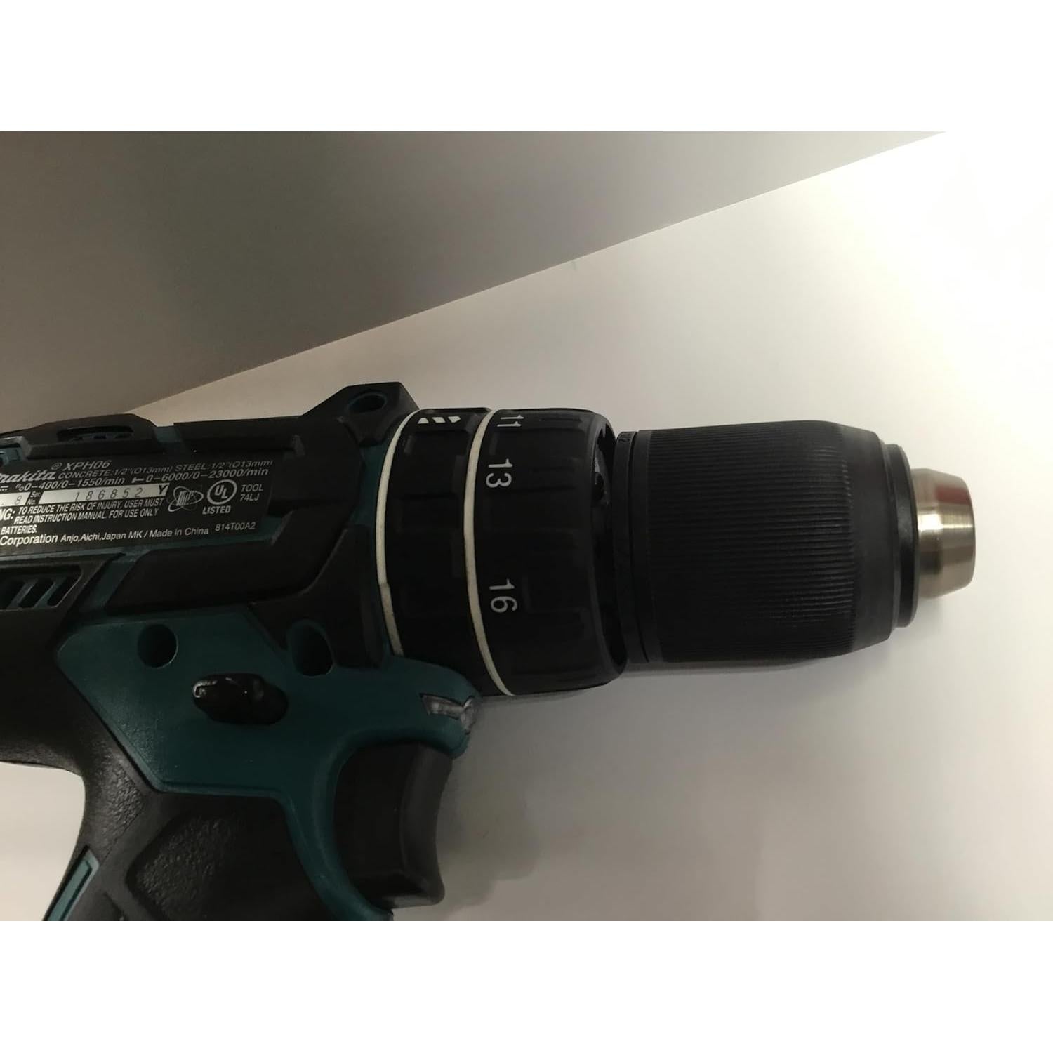 Taladro Martillo Inalámbrico Makita XPH06Z 18V 530 Nm