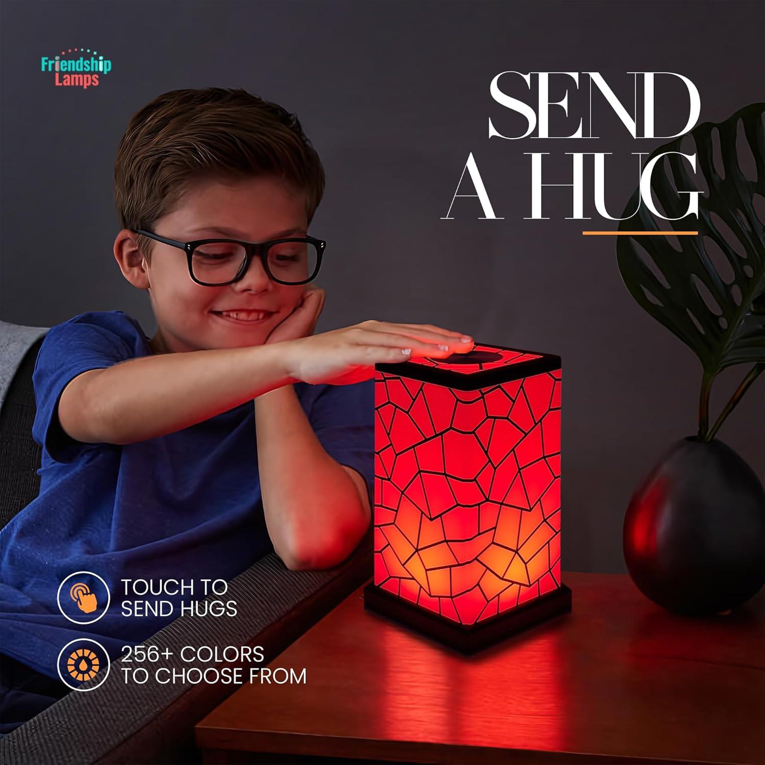 Lámpara de Amistad® Wi-Fi LED Táctil - Juego de 2 Colores