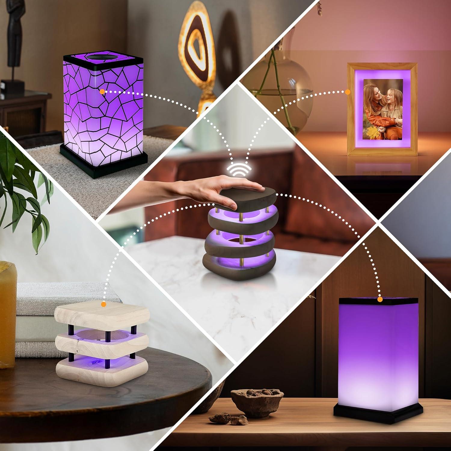 Lámpara de Amistad® Wi-Fi LED Táctil - Juego de 2 Colores