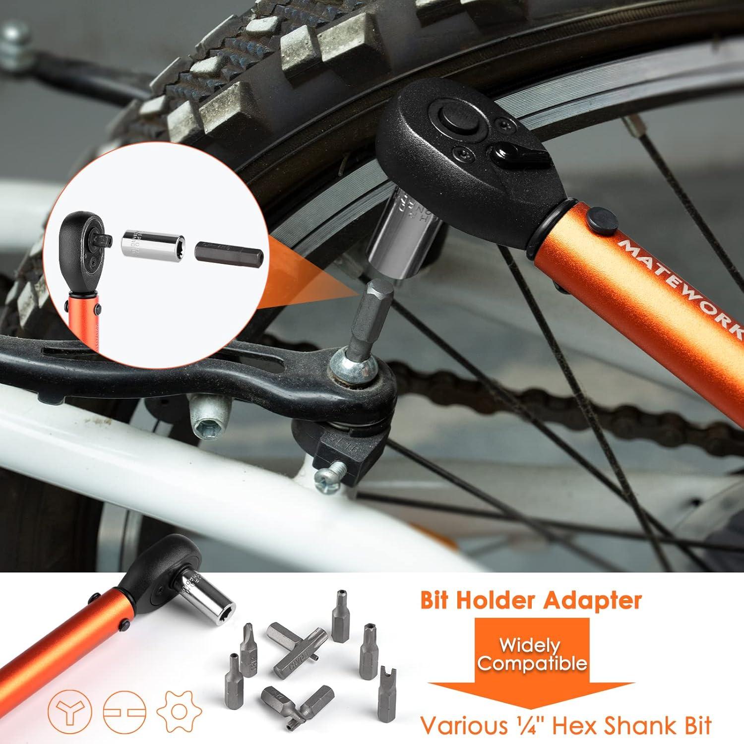 Llave de Torque Matework 1/4'' 27PCS 1-25Nm Alta Precisión