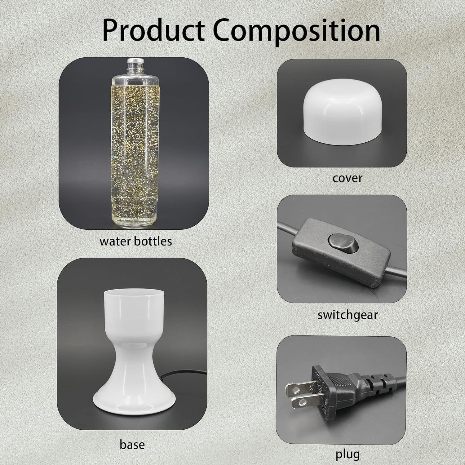 Lámpara de Flujo Dorado Zhrisezlava 39.37cm Decorativa