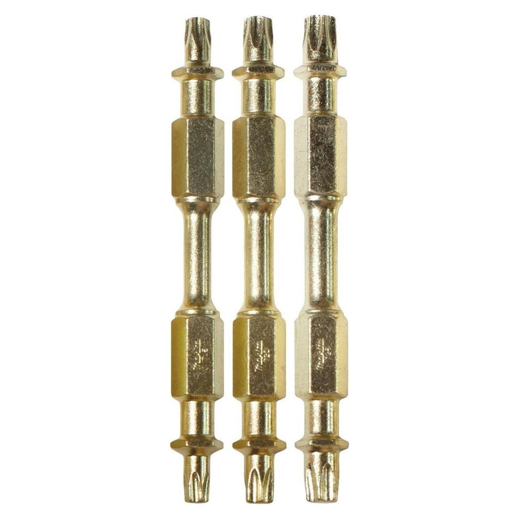 Puntas de Poder Doble Extremo Torx Makita B-49616 - 3 Pzas