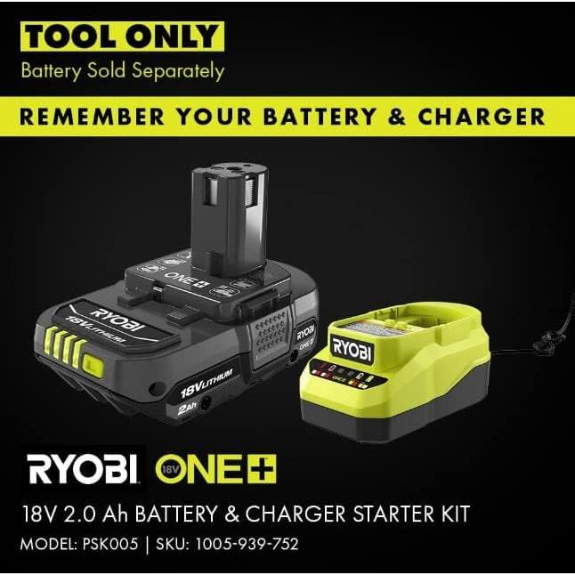 Destornillador de Impacto RYOBI 18V ONE+ 203 Nm Verde