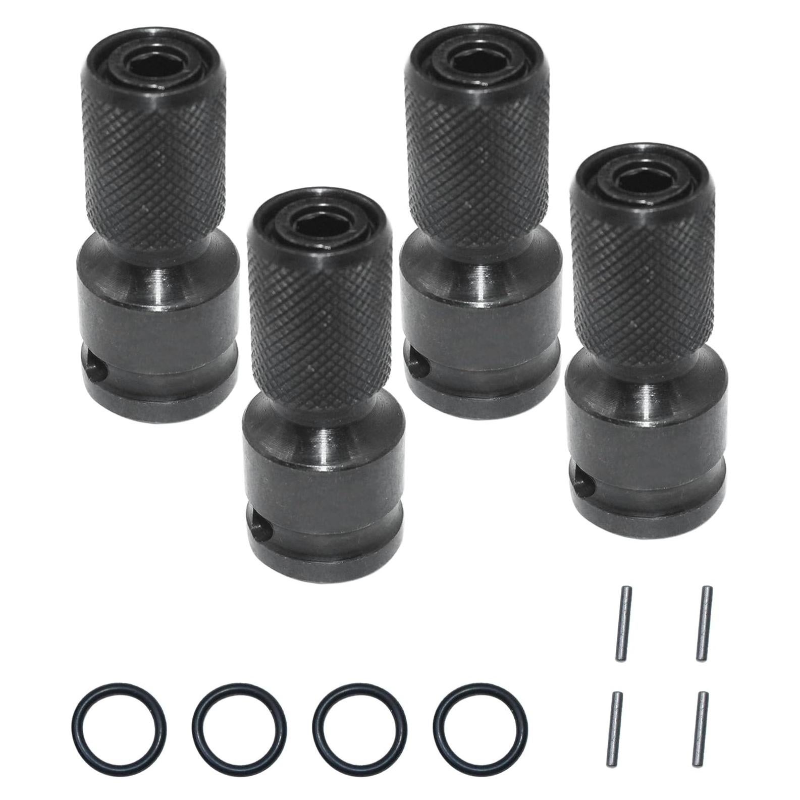 Adaptador de Impacto 1/2" a 1/4" CHNPLUM Cr-Mo 4 Piezas