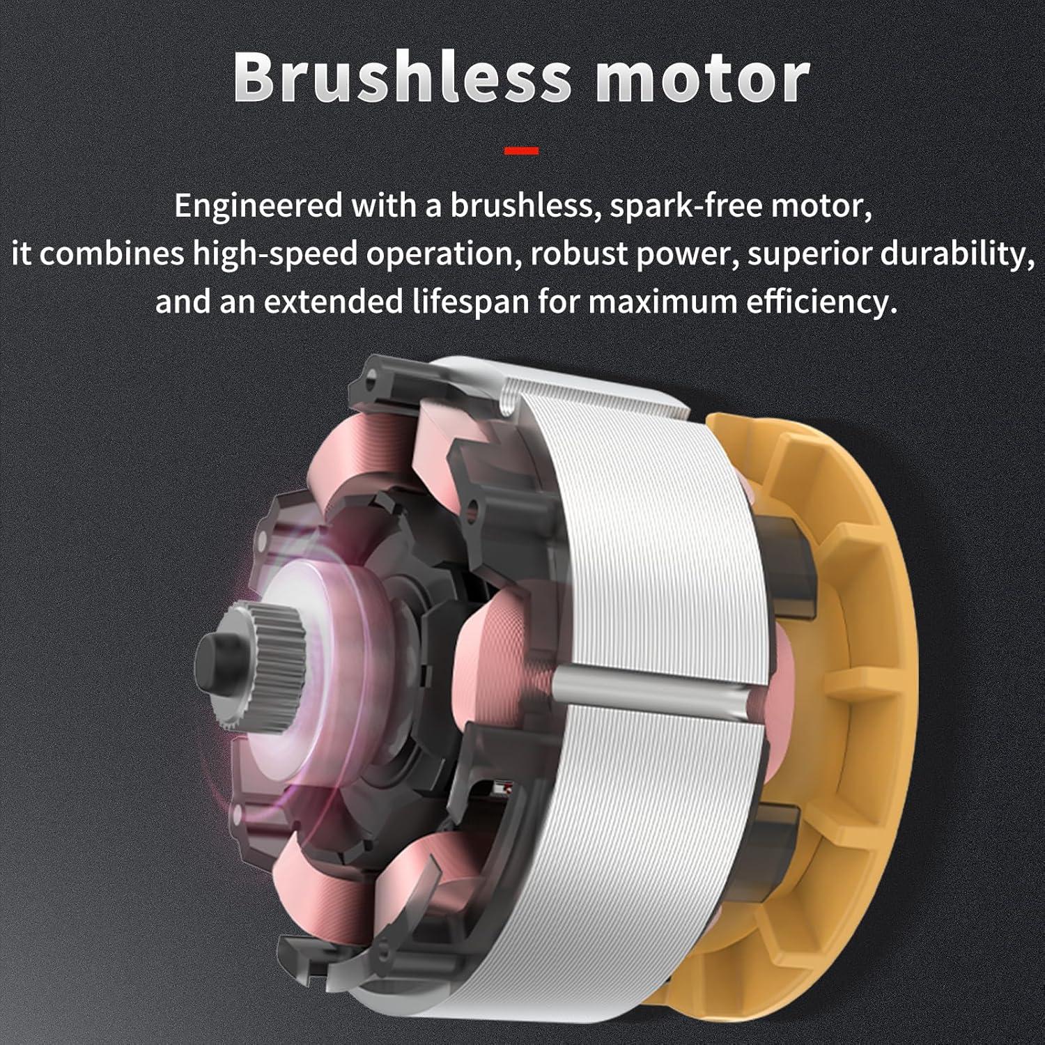 Llave de impacto inalámbrica NAWIN 350Nm 20V con 2 baterías