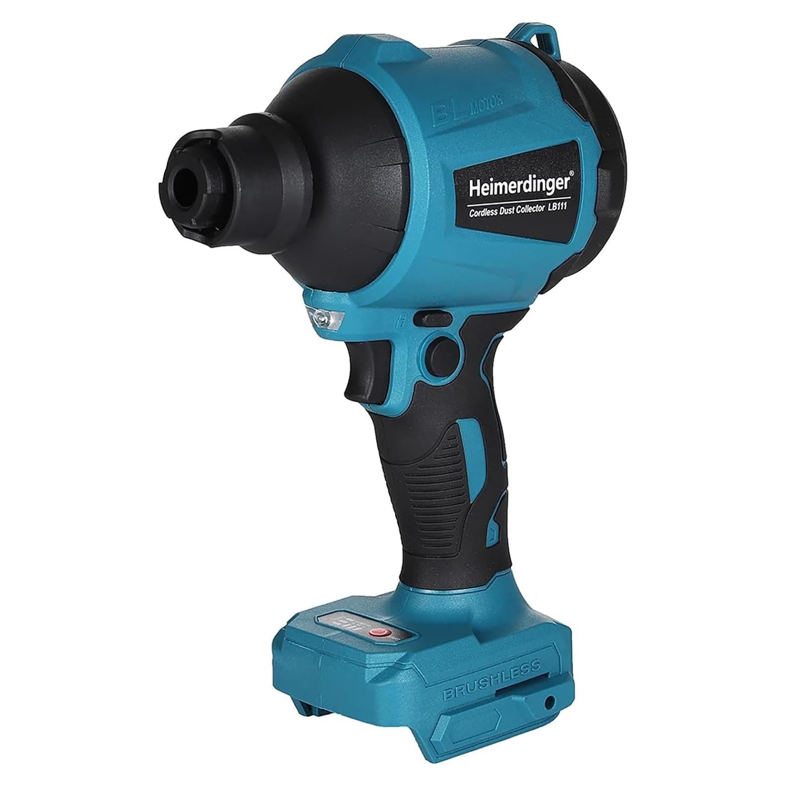 Soplador de Aire Inalámbrico Heimerdinger 18V 3 Velocidades