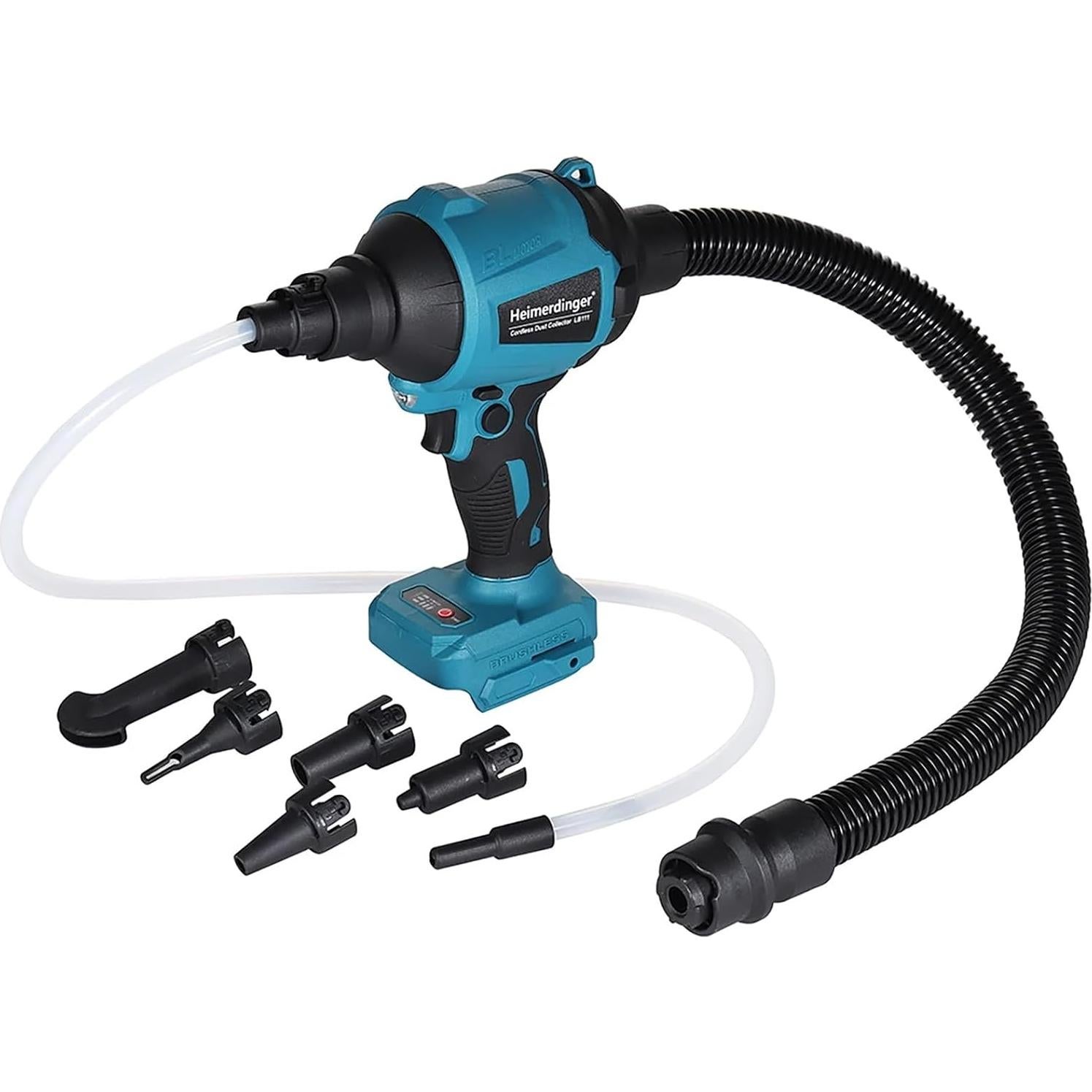 Soplador de Aire Inalámbrico Heimerdinger 18V 3 Velocidades