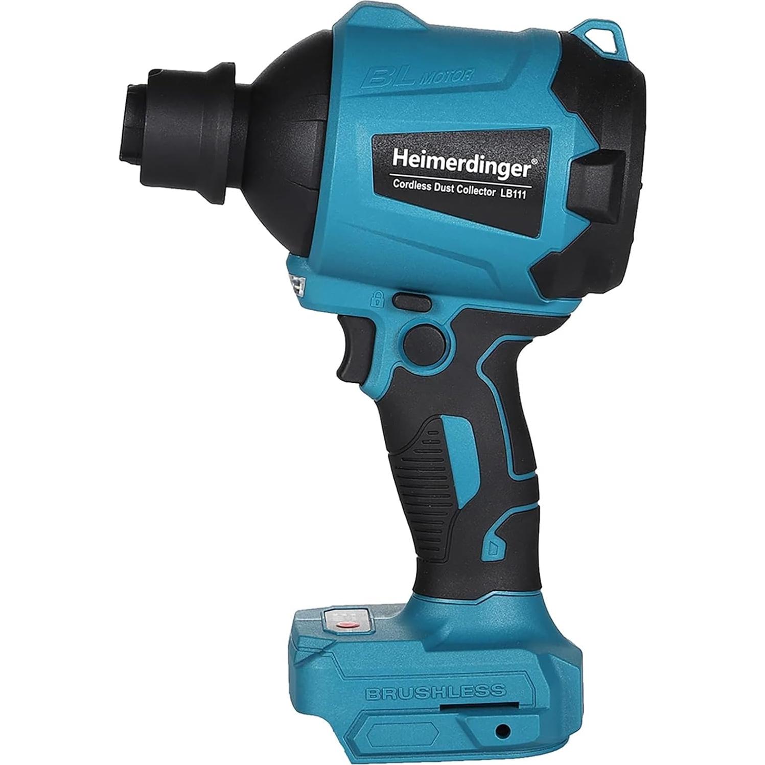 Soplador de Aire Inalámbrico Heimerdinger 18V 3 Velocidades