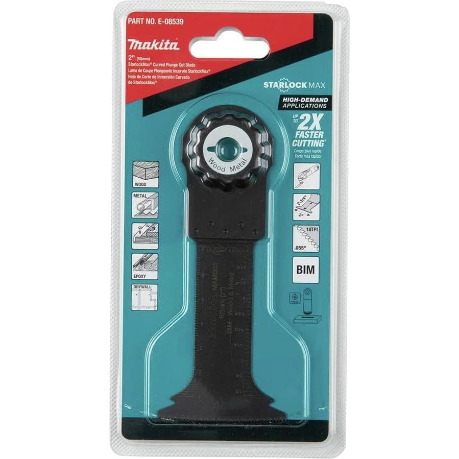 Cuchilla de Corte Curvada Bi-Metal 2" Makita E-08539