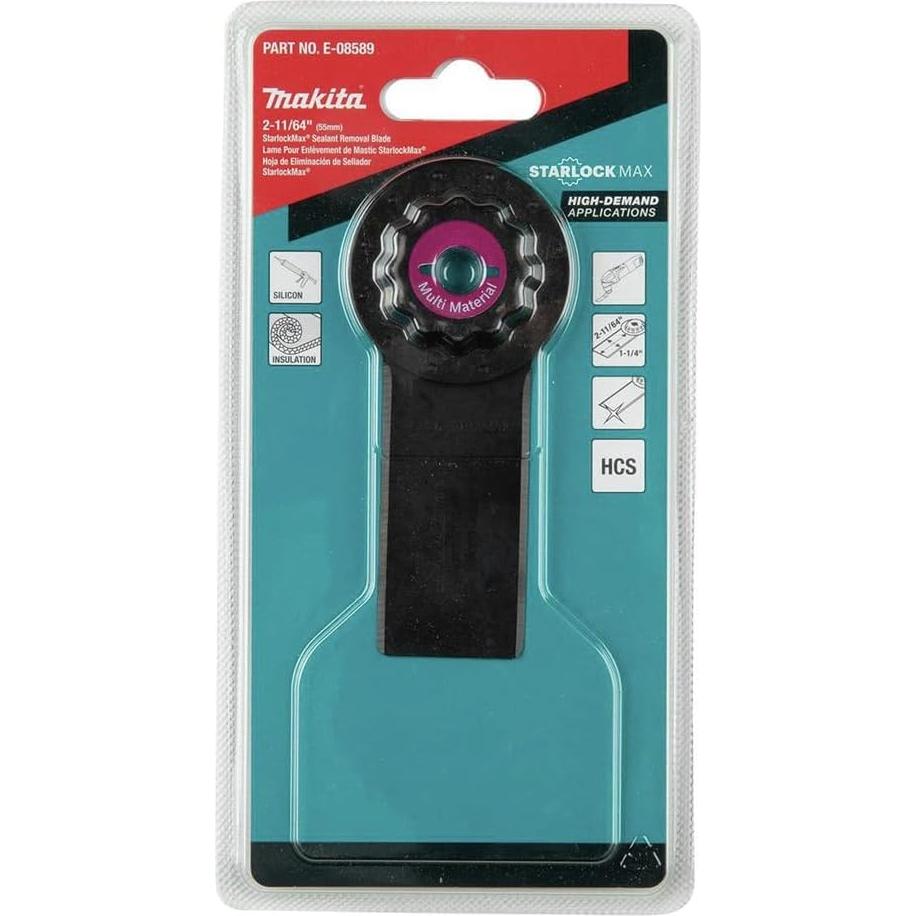 Cuchilla de Remoción de Sellador Makita E-08589 StarlockMax® HCS