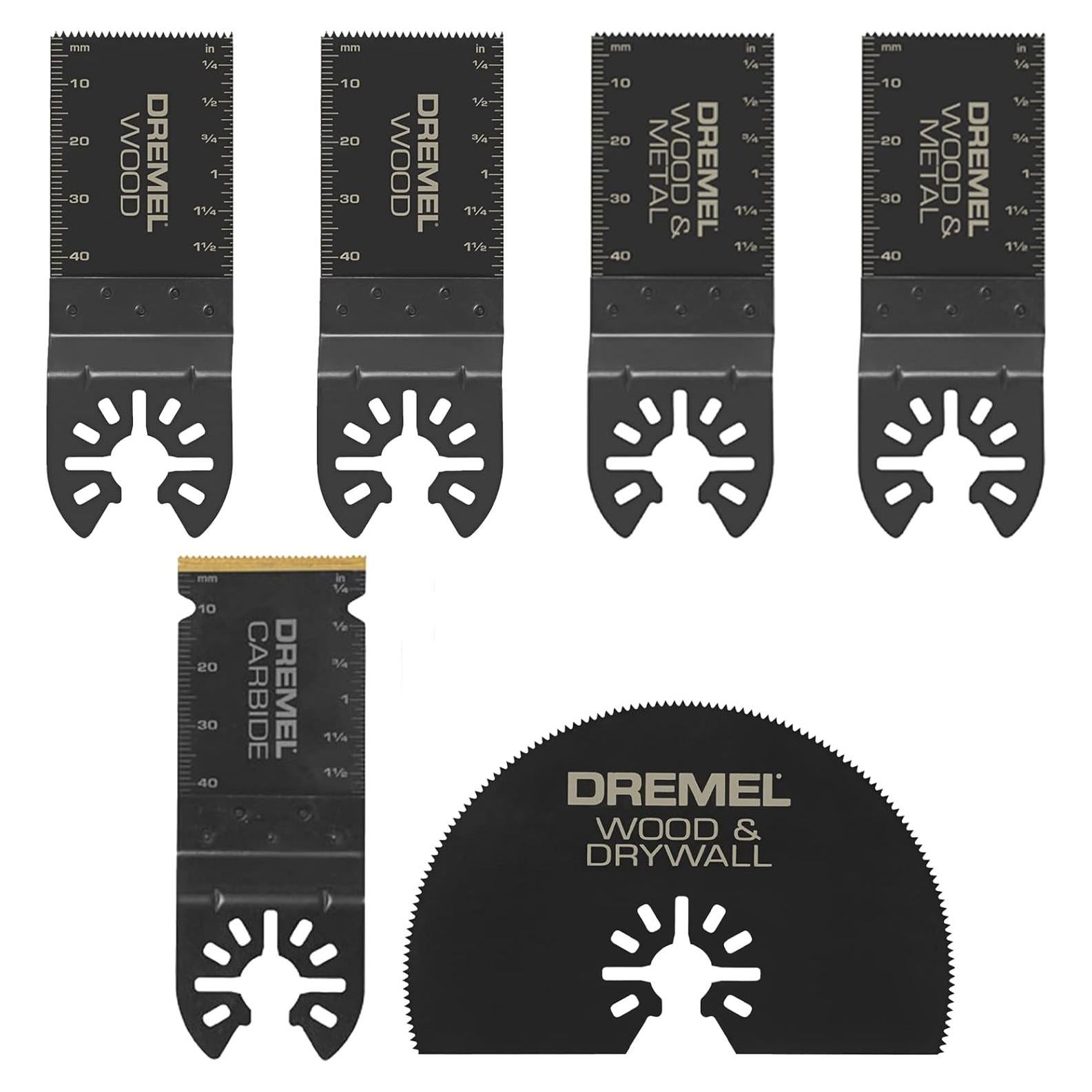 Dremel MM399 Kit Multitool Oscilante 6 Piezas Cuchillas Corte