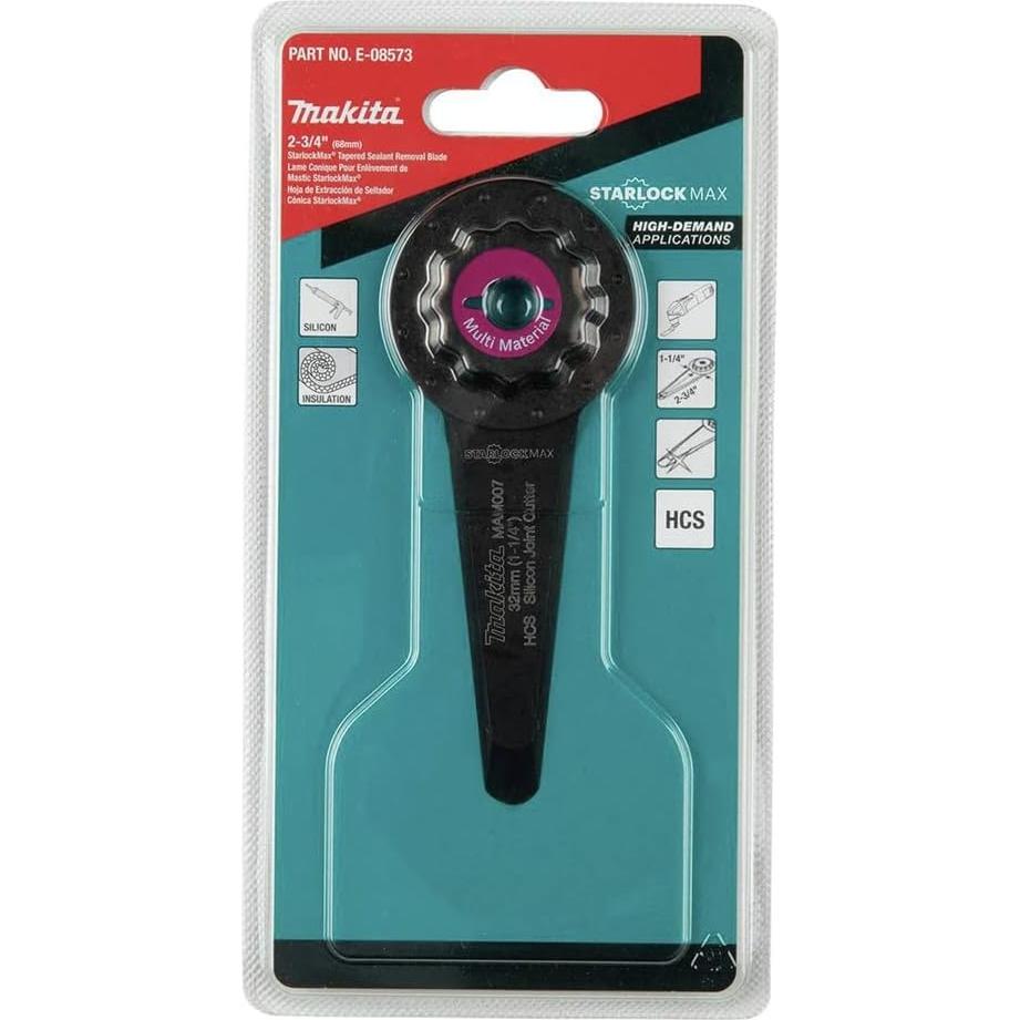 Cuchilla Makita E-08573 StarlockMax® para Remoción de Sellador